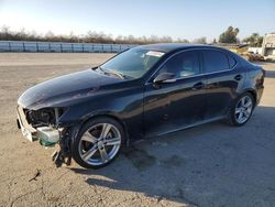 Salvage cars for sale at Fresno, CA auction: 2011 Lexus IS 250