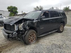 Salvage cars for sale at Opa Locka, FL auction: 2017 GMC Yukon SLT