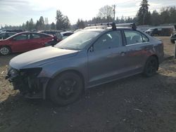 Salvage cars for sale at Graham, WA auction: 2014 Volkswagen Jetta TDI