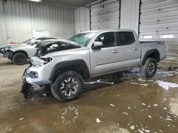 Salvage cars for sale at Franklin, WI auction: 2021 Toyota Tacoma Double Cab