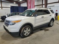 Salvage cars for sale at Byron, GA auction: 2013 Ford Explorer