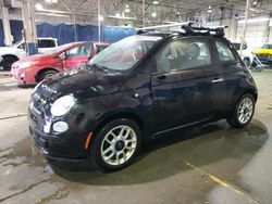 Salvage cars for sale at Woodhaven, MI auction: 2015 Fiat 500 POP