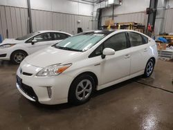 Salvage cars for sale at Casper, WY auction: 2012 Toyota Prius