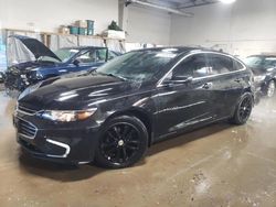 Salvage cars for sale at Elgin, IL auction: 2017 Chevrolet Malibu LT