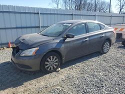 Salvage cars for sale from Copart Gastonia, NC: 2015 Nissan Sentra S