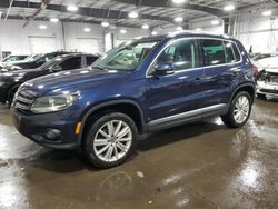 Vehiculos salvage en venta de Copart Ham Lake, MN: 2012 Volkswagen Tiguan S