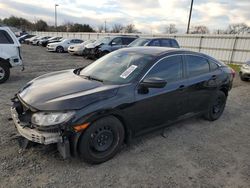 Vehiculos salvage en venta de Copart Sacramento, CA: 2017 Honda Civic LX