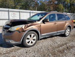 Salvage cars for sale at auction: 2011 Subaru Outback 2.5I Limited