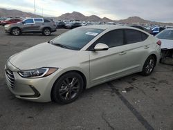 Salvage cars for sale at North Las Vegas, NV auction: 2017 Hyundai Elantra SE