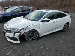 Honda Civic salvage cars for sale: 2017 Honda Civic EXL