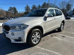 Salvage cars for sale at North Billerica, MA auction: 2015 BMW X5 XDRIVE35D