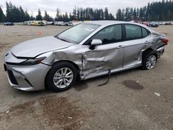 Salvage cars for sale at Arlington, WA auction: 2025 Toyota Camry XSE