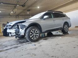 Salvage cars for sale at Candia, NH auction: 2022 Subaru Outback Premium