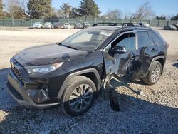 Salvage cars for sale at Madisonville, TN auction: 2021 Toyota Rav4 XLE Premium