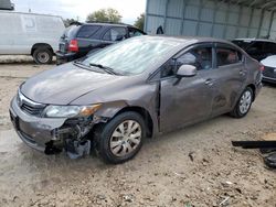 Salvage Cars with No Bids Yet For Sale at auction: 2012 Honda Civic LX