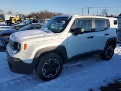 Salvage cars for sale from Copart Hillsborough, NJ: 2018 Jeep Renegade Sport