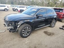 Salvage cars for sale at Riverview, FL auction: 2021 Audi Q5 Premium