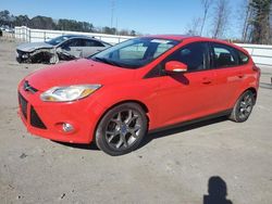 Salvage cars for sale at Dunn, NC auction: 2013 Ford Focus SE