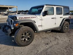 Salvage cars for sale at West Palm Beach, FL auction: 2018 Jeep Wrangler Unlimited Rubicon