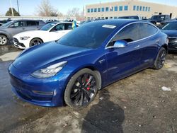 Vehiculos salvage en venta de Copart Littleton, CO: 2020 Tesla Model 3