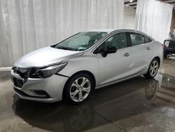 Chevrolet Cruze salvage cars for sale: 2016 Chevrolet Cruze Premier