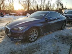 Salvage cars for sale at Baltimore, MD auction: 2019 Infiniti Q60 Pure