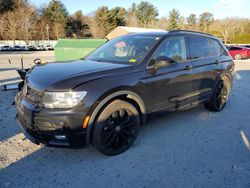 Salvage cars for sale at Mendon, MA auction: 2021 Volkswagen Tiguan SE