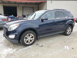 Salvage cars for sale at Seaford, DE auction: 2017 Chevrolet Equinox LT