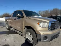 Salvage cars for sale from Copart North Billerica, MA: 2010 Toyota Tundra Double Cab SR5