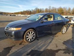 Salvage cars for sale at Brookhaven, NY auction: 2008 Acura TSX