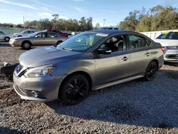 Salvage cars for sale at Riverview, FL auction: 2017 Nissan Sentra S