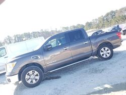 Salvage cars for sale at Ellenwood, GA auction: 2017 Nissan Titan S