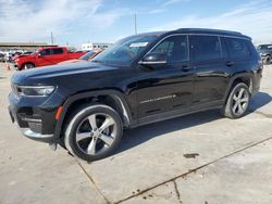 Salvage cars for sale from Copart Grand Prairie, TX: 2022 Jeep Grand Cherokee L Limited