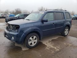 Salvage cars for sale at Woodburn, OR auction: 2011 Honda Pilot EXL