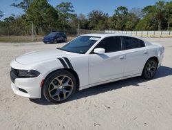 Salvage cars for sale at Fort Pierce, FL auction: 2016 Dodge Charger SXT