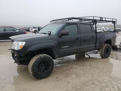 Salvage cars for sale at Houston, TX auction: 2009 Toyota Tacoma Double Cab Prerunner Long BED