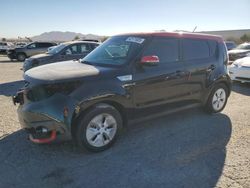 Salvage cars for sale at Las Vegas, NV auction: 2016 KIA Soul EV +