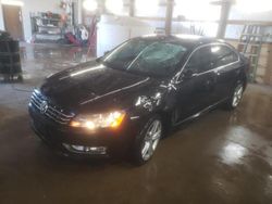 Salvage cars for sale at Pekin, IL auction: 2013 Volkswagen Passat SEL