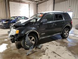 Salvage cars for sale at West Mifflin, PA auction: 2008 Ford Escape Limited