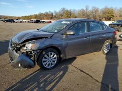 Nissan Sentra Vehiculos salvage en venta: 2017 Nissan Sentra S