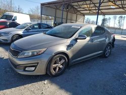 Salvage cars for sale at Cartersville, GA auction: 2014 KIA Optima LX