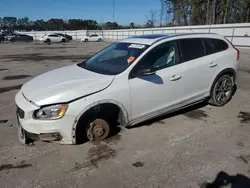 Volvo salvage cars for sale: 2018 Volvo V60 Cross Country Premier