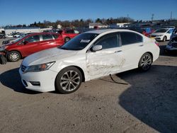 Honda salvage cars for sale: 2015 Honda Accord Sport