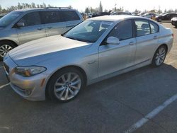 Salvage cars for sale from Copart Rancho Cucamonga, CA: 2011 BMW 535 I