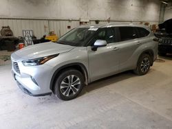 Salvage cars for sale at Milwaukee, WI auction: 2024 Toyota Highlander LE