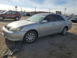 Salvage cars for sale at Chicago Heights, IL auction: 2005 Toyota Camry LE