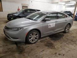 Salvage cars for sale at Ham Lake, MN auction: 2016 Chrysler 200 Limited