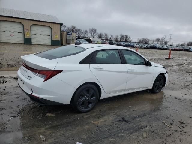 2023 Hyundai Elantra Blue