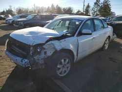 Ford salvage cars for sale: 2005 Ford Five Hundred SE