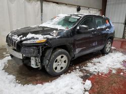 Jeep salvage cars for sale: 2014 Jeep Cherokee Sport